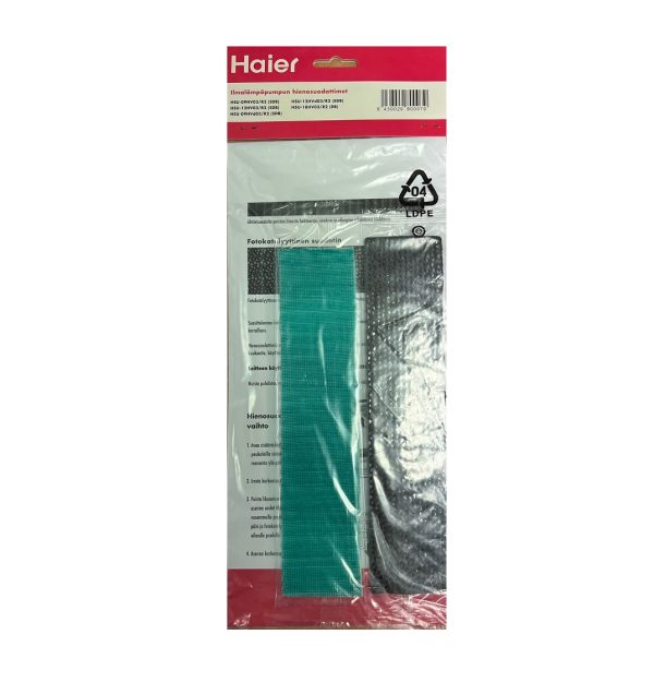 HAIER ILMALÄMPÖPUMPUN HIENOSUODATTIMET
